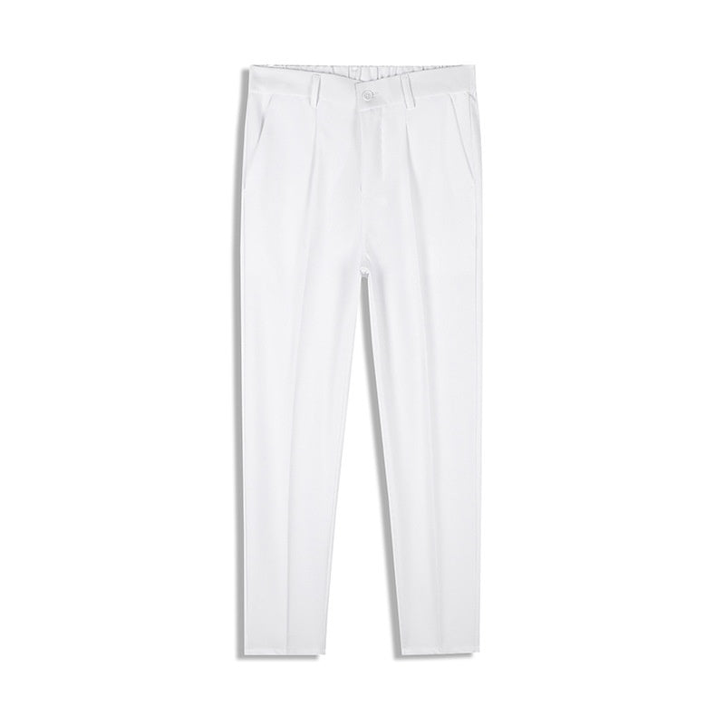 Autumn Wear Skinny Casual Draping All-matching Suit Pants