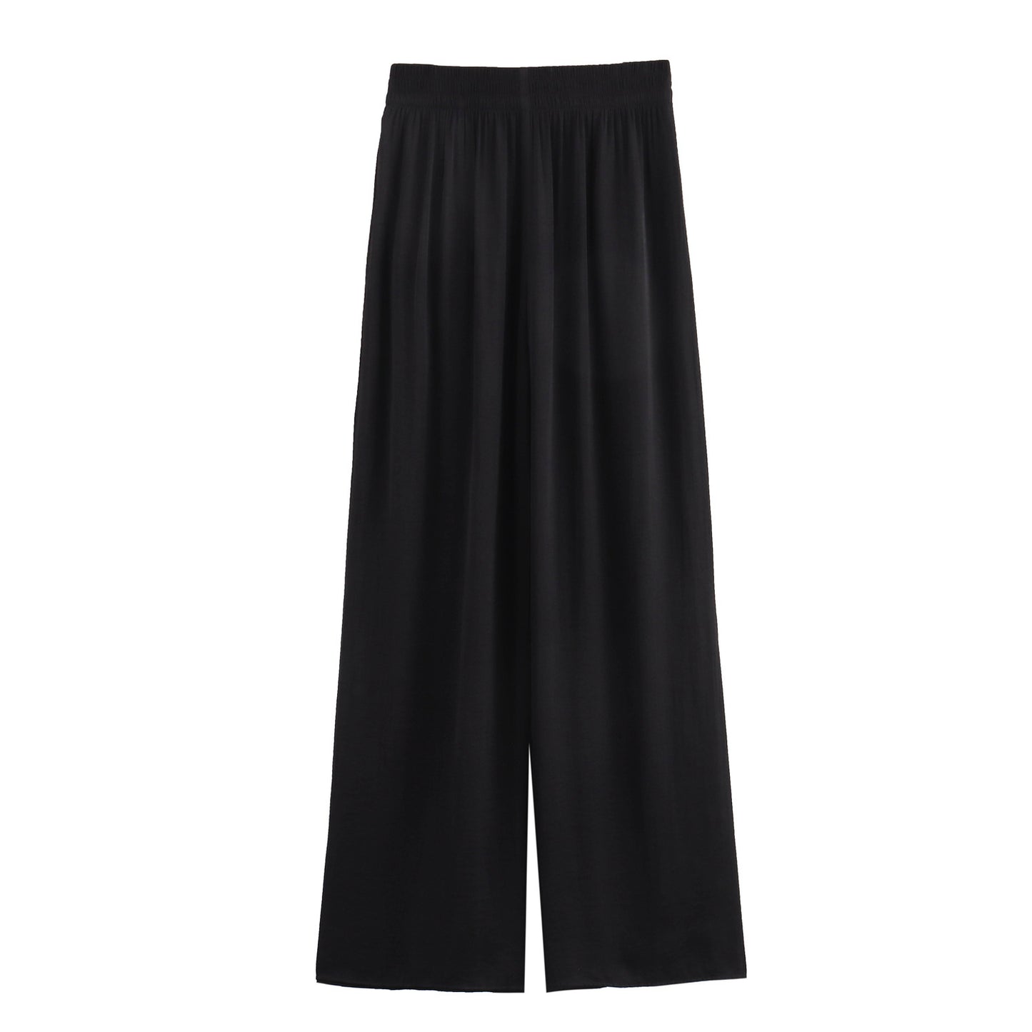 Women's Comfortable All-match Casual Stretch Waist Wide Leg Pants