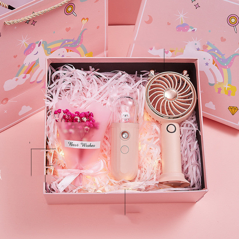 Send Girls Girlfriends Creative Fan Set Send girls girlfriends creative fan set