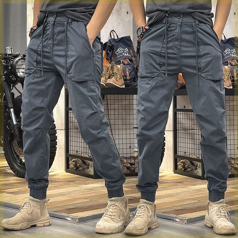 Spring, Autumn And Winter Japanese-style Retro Overalls Men And Women