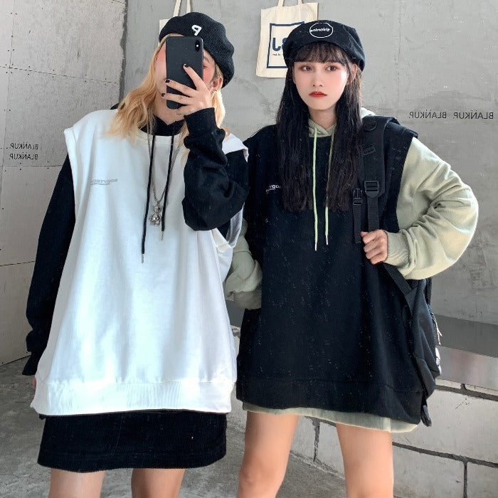 Lake blue girlfriends outfit hooded sweater