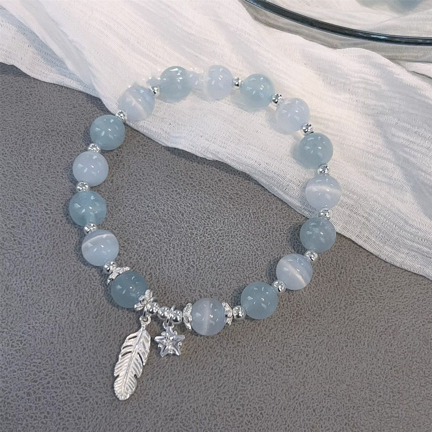 Small White Girl Crystal Bracelet Girlfriend Gifts Bracelet