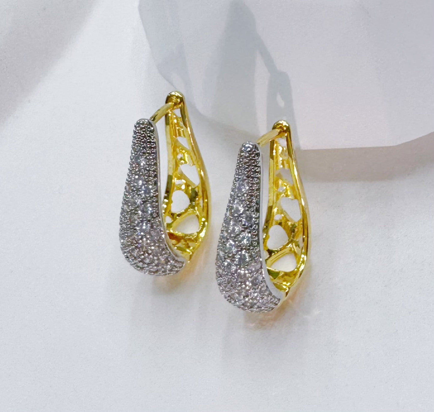 Fashion Personality Water Drop French Earrings Women