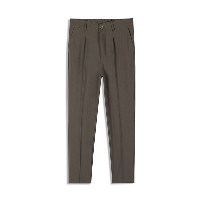 Autumn Wear Skinny Casual Draping All-matching Suit Pants