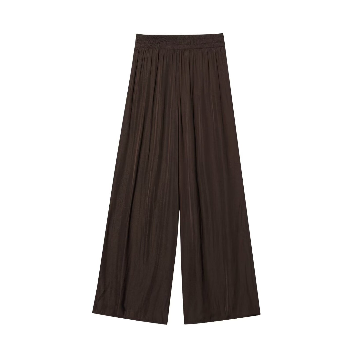 Women's Comfortable All-match Casual Stretch Waist Wide Leg Pants