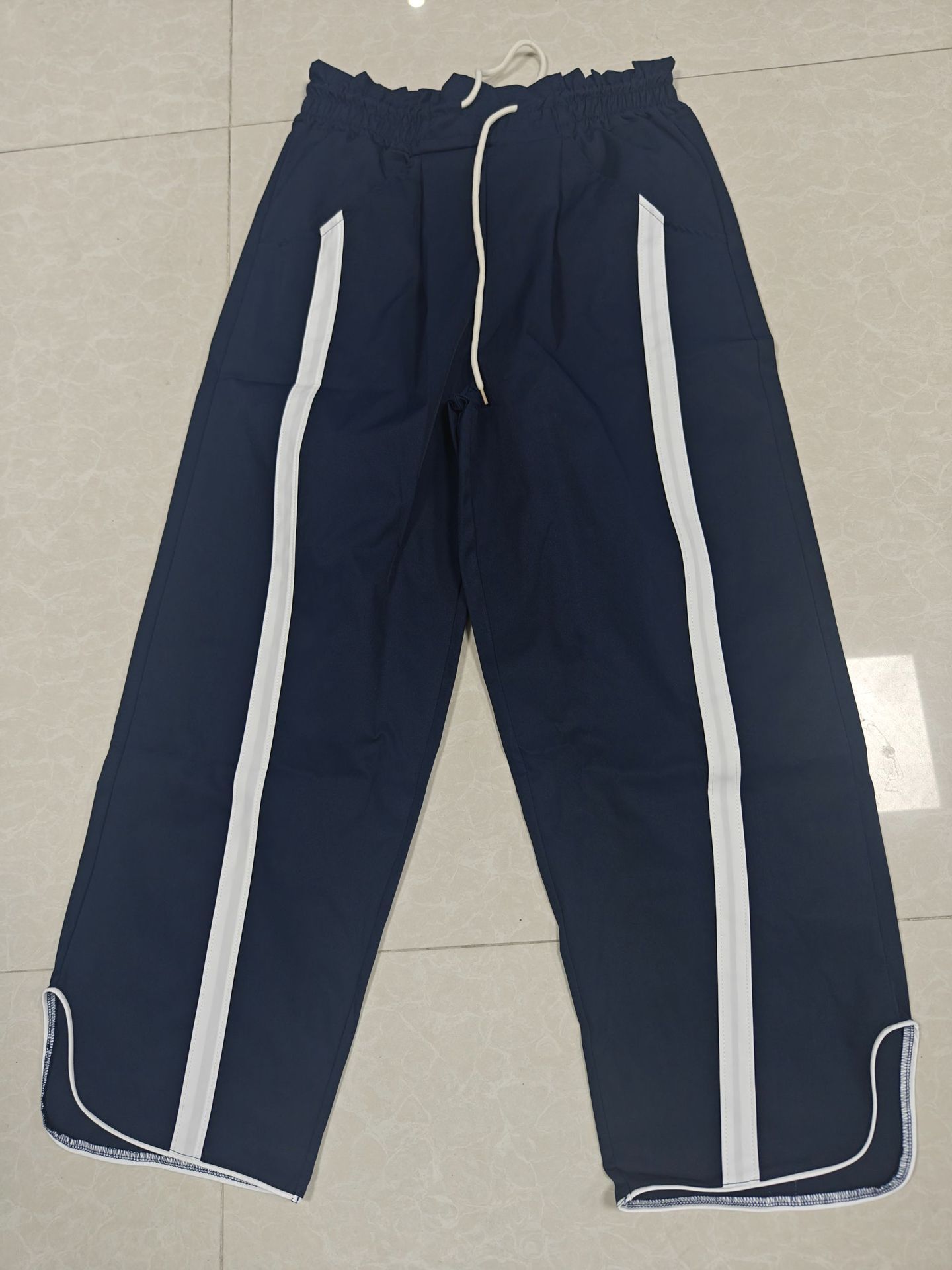 Women's Fashion Casual Loose Striped Sweatpants