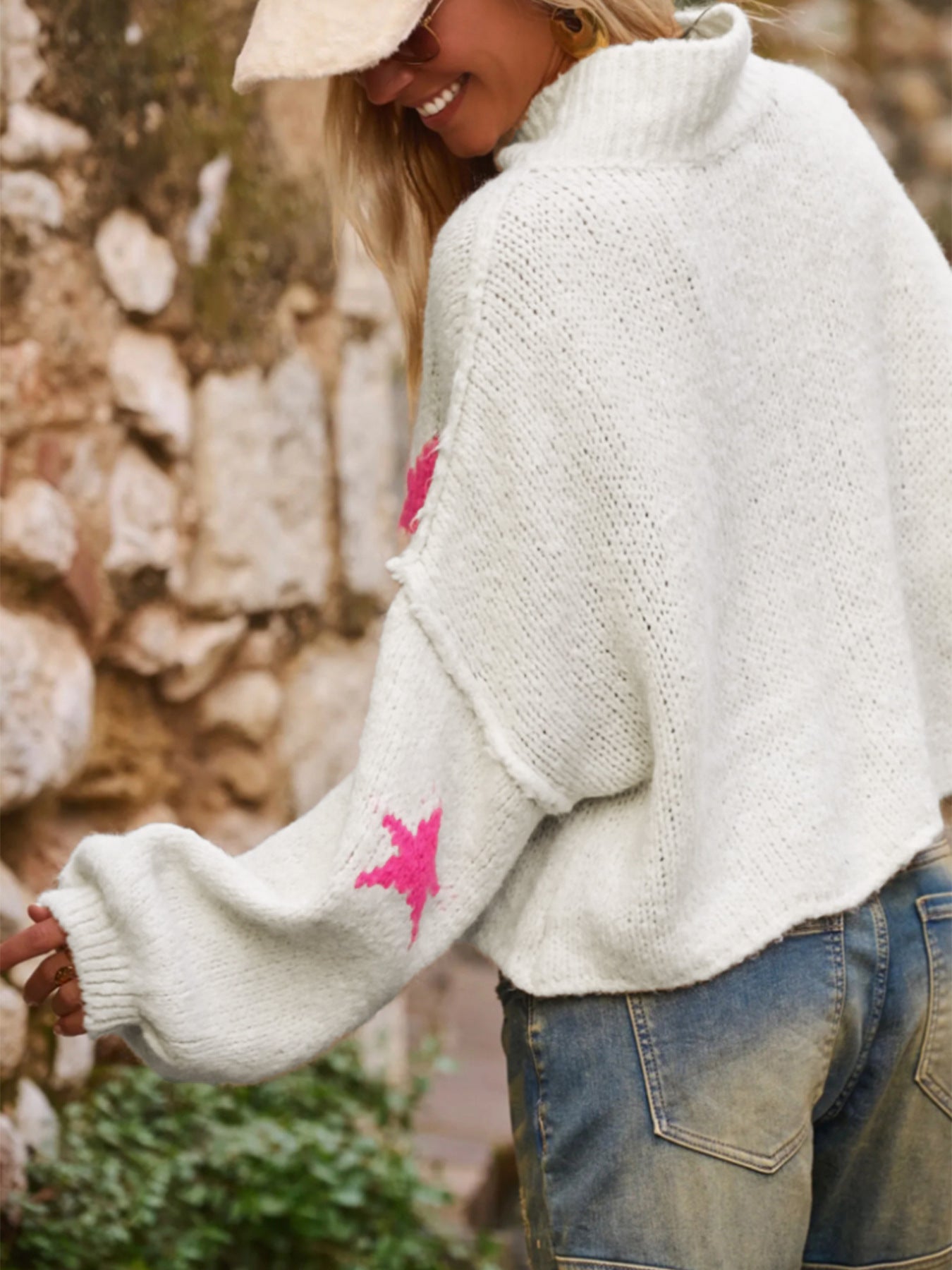 Women's Autumnwinter Casual Loose Turtleneck Pullover