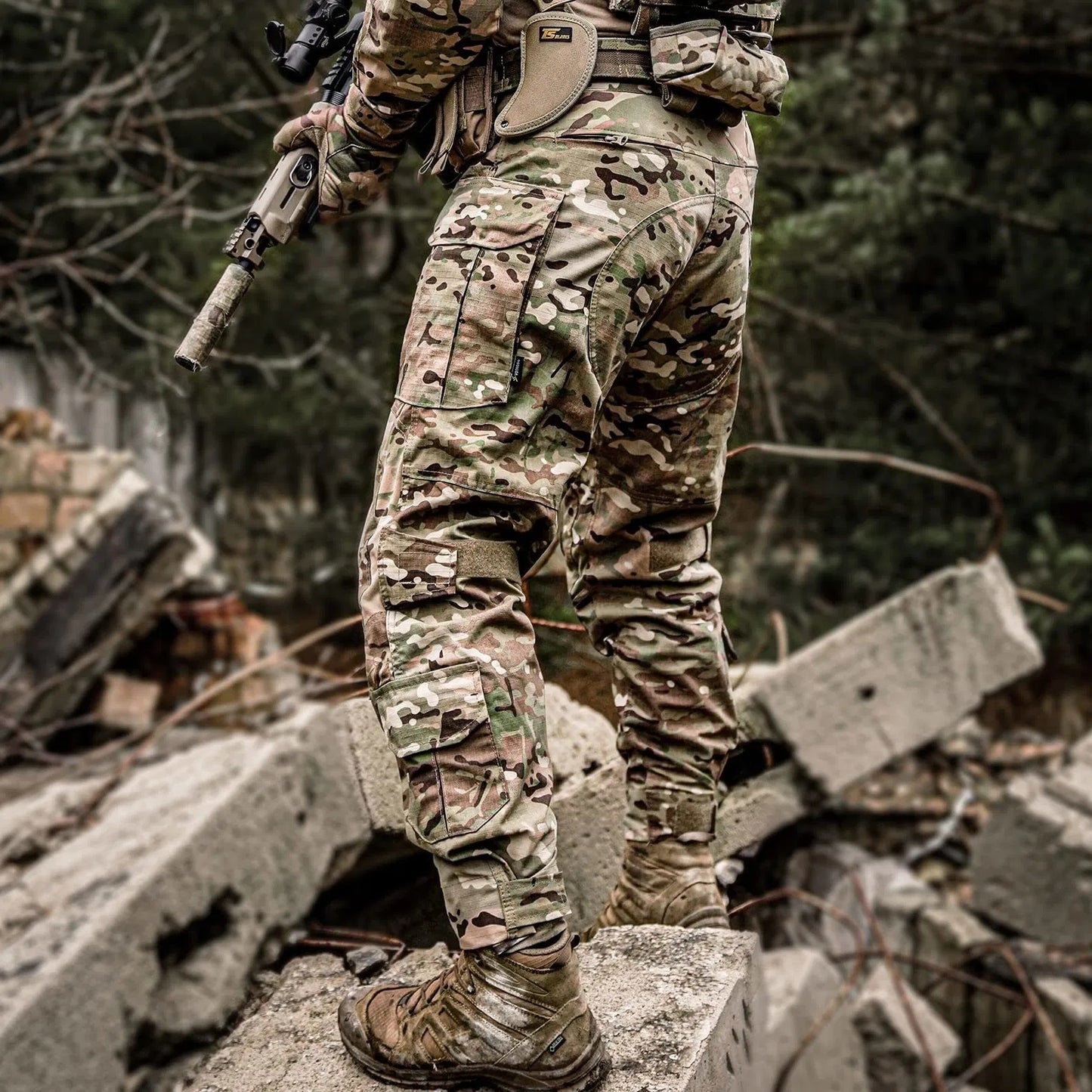VOTAGOO G3 Combat Pants With Knee Pads Tactical Military Trousers Hunting Multicam Pants For Men Rip-Stop Airsoft Gear