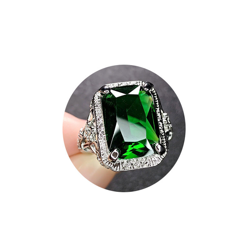 Women's Fashion New Pigeons-blood Ruby Ring