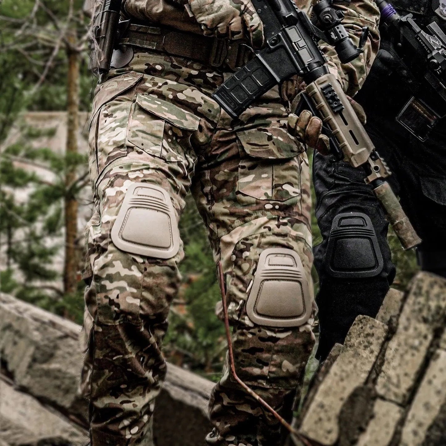VOTAGOO G3 Combat Pants With Knee Pads Tactical Military Trousers Hunting Multicam Pants For Men Rip-Stop Airsoft Gear