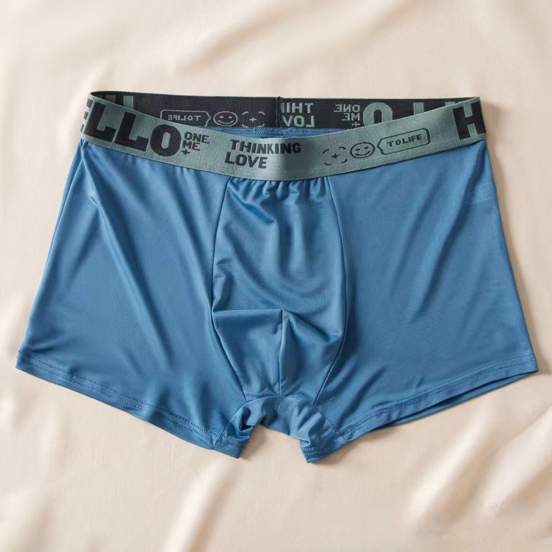 Men's Ice Silk Graphene Antibacterial Underwear