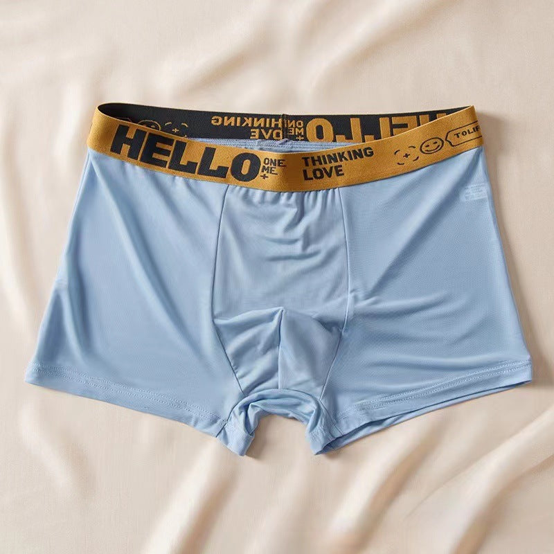 Men's Ice Silk Graphene Antibacterial Underwear
