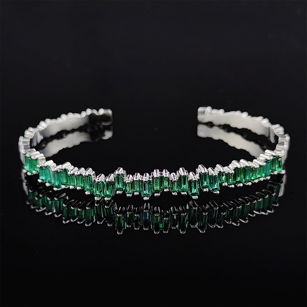 Zircon Women's Simple And Stylish Personality Bracelet