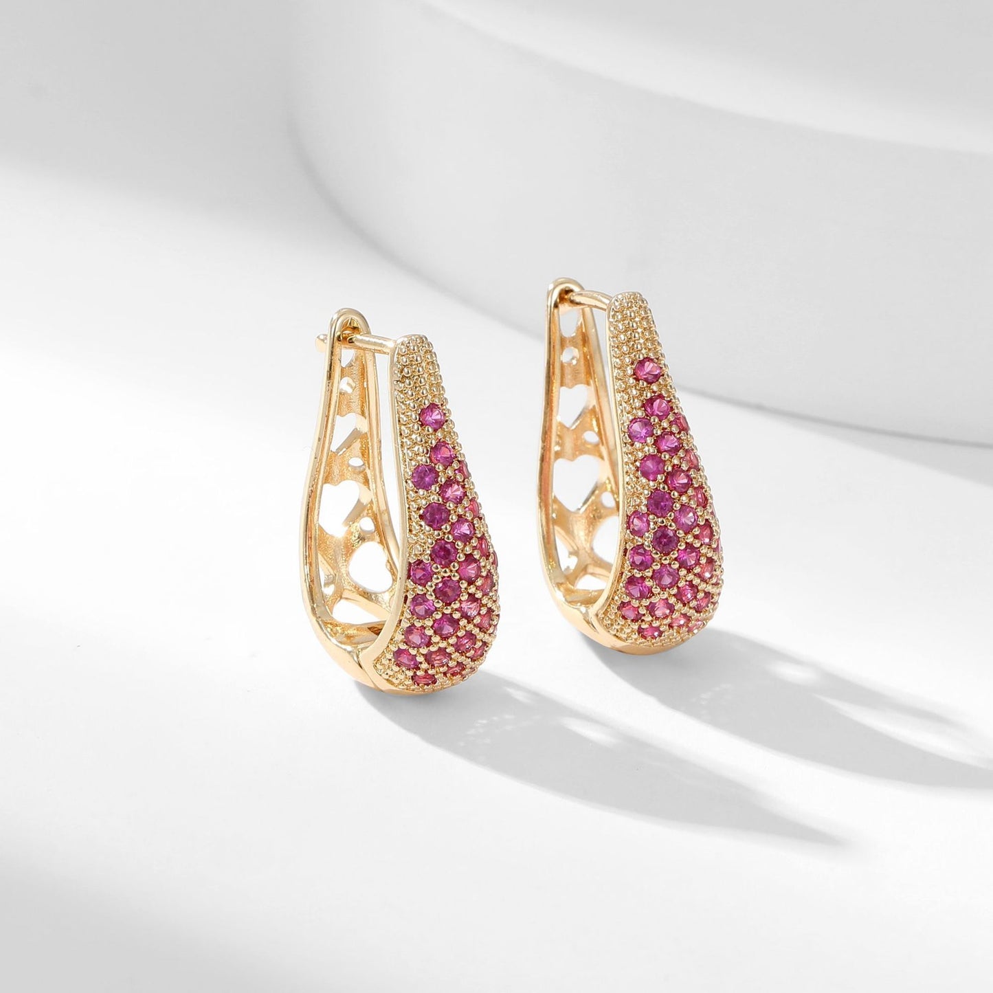 Fashion Personality Water Drop French Earrings Women