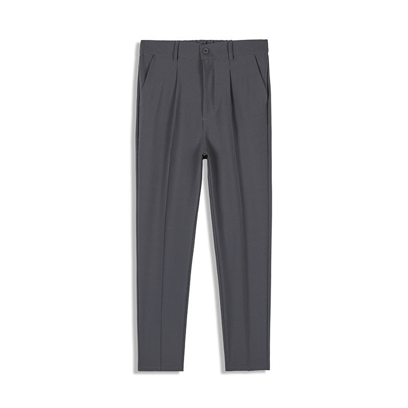 Autumn Wear Skinny Casual Draping All-matching Suit Pants