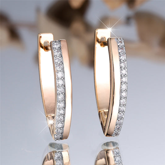 Women's V-shaped Fashion Personalized Ear Clips