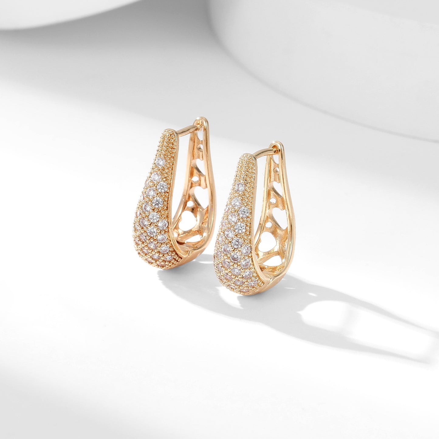 Fashion Personality Water Drop French Earrings Women
